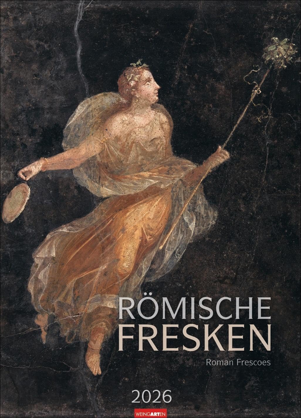 Römische Fresken Kalender 2026: Kunstvoller Wand-Kalender mit den schönsten Wandmalereien römischer Villen. Großer Kunst-Kalender 2026 XXL. 49x68 cm. Hochformat Film, Art & Culture