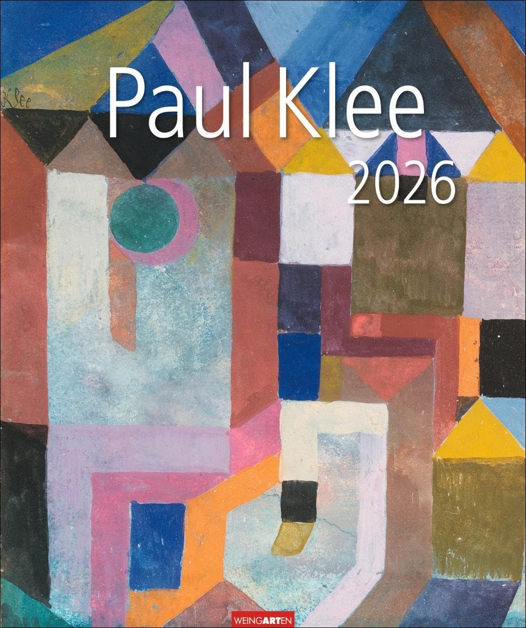 Paul Klee Kalender 2026: Großer Wandkalender mit bekannten und selten gezeigten Werken des vielseitigen Künstlers. Kunstkalender im Großformat 46 x 55 cm. Film, Art & Culture