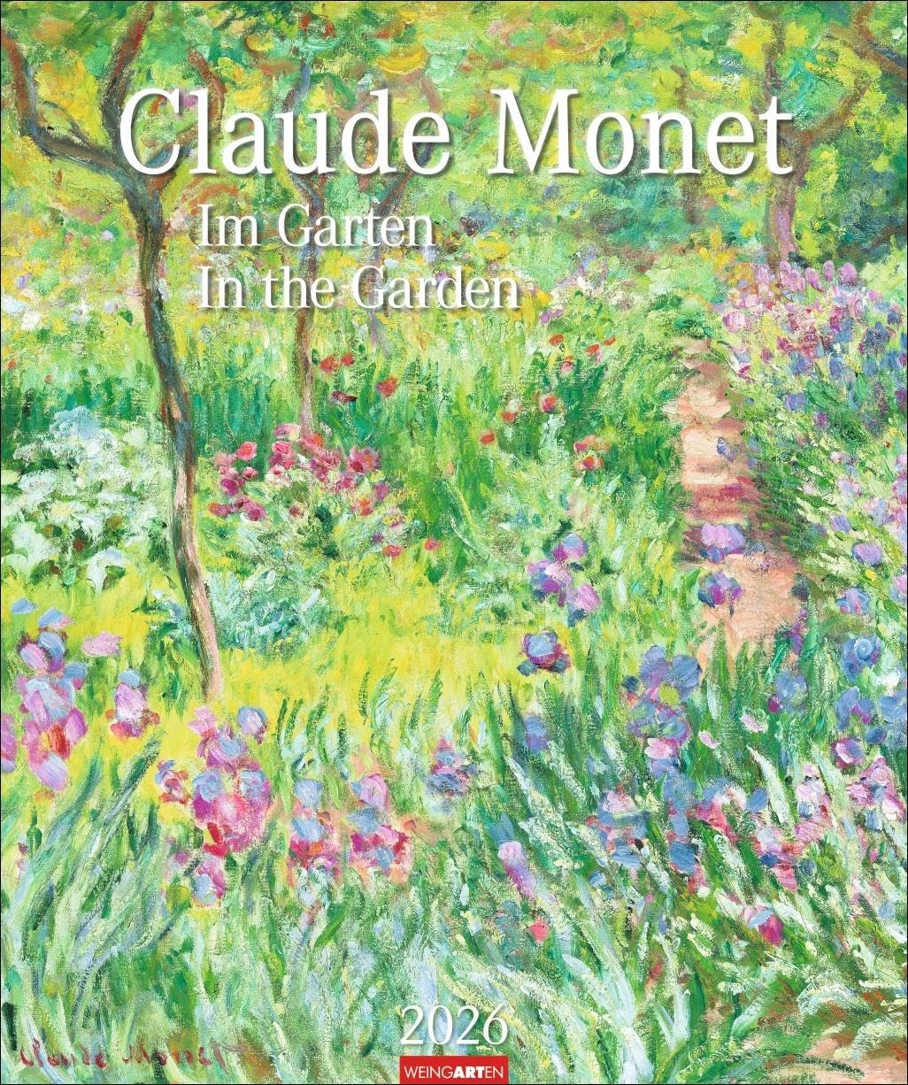 Claude Monet Im Garten Kalender 2026: Mit den schönsten Gartenbildern des Impressionisten aus den Museen der Welt. Wandkalender 2026 Großformat für Kunstliebhaber. 46 x 55 cm Film, Art & Culture