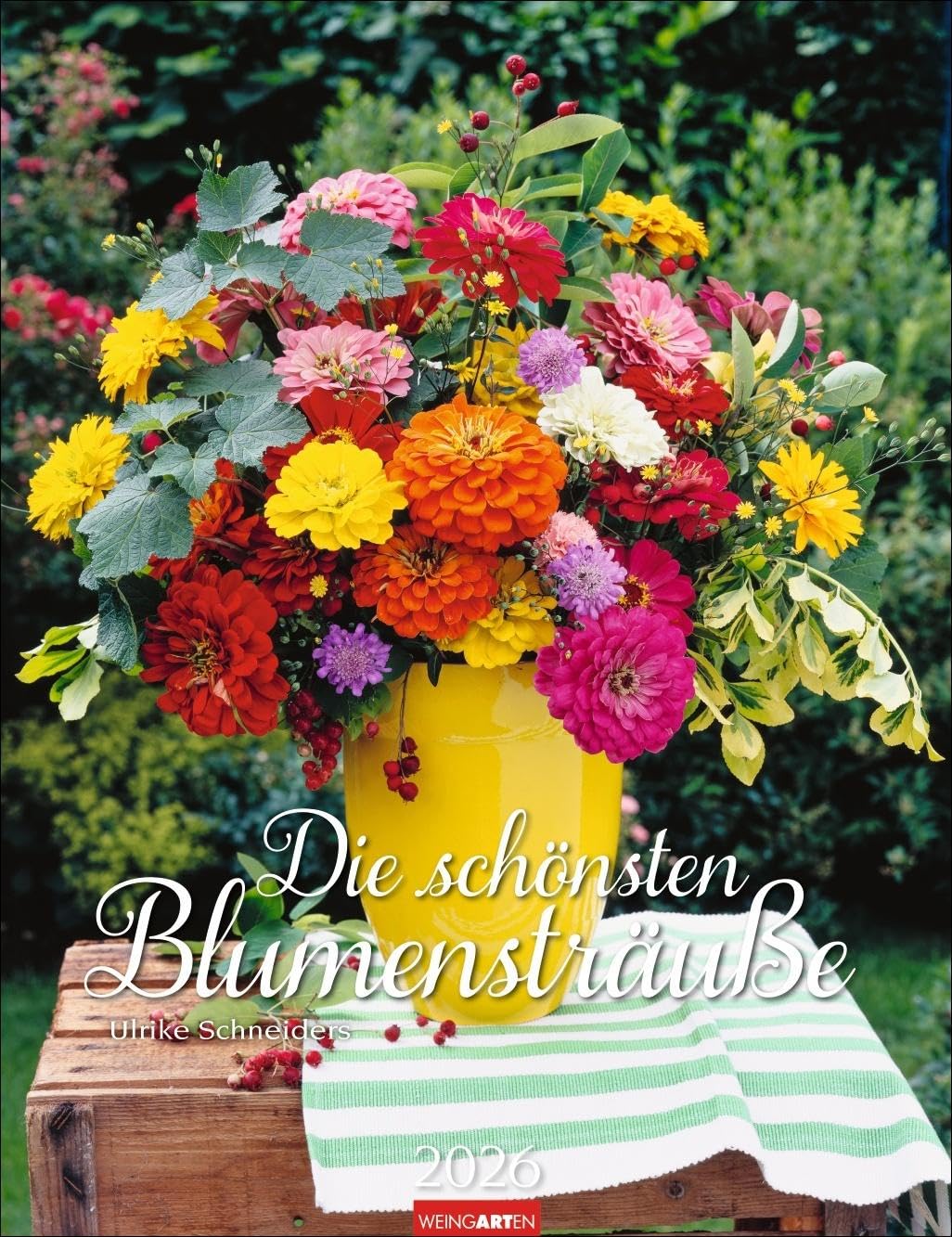 Die schönsten Blumensträuße Kalender 2026: Wandkalender mit 12 wunderschönen Blumen-Arrangements. Dekorativer Foto-Kalender für das Jahr. 30 x 39 cm Hochformat Hobbies & Crafts