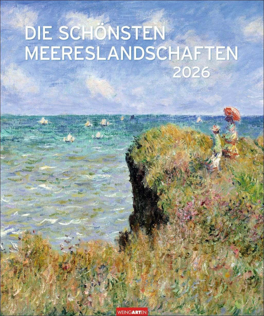 Die schönsten Meereslandschaften Kalender 2026: Der Sehnsuchtsort Meer dargestellt in großartigen Kunstwerken. Jahres-Wandkalender 2026 im Format 46 x 55 cm. (Kunst Edition Weingarten) Action & Adventure