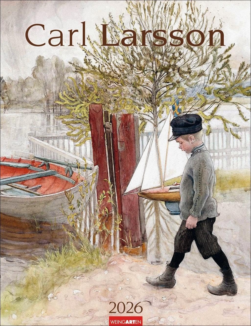 Carl Larsson Kalender 2026: Bildkalender mit 13 Farb-Abbildungen der lebendig-farbenfrohen Darstellungen des schwedischen Malers. Wandkalender für Kunstliebhaber book