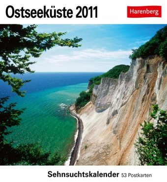 Ostseeküste 2011: Sehnsuchts-Kalender. 53 heraustrennbare Farbpostkarten Books