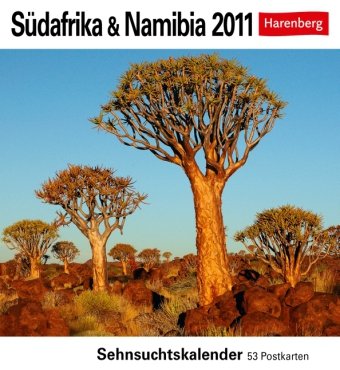 Südafrika & Namibia 2011: Sehnsuchts-Kalender. 53 heraustrennbare Farbpostkarten book