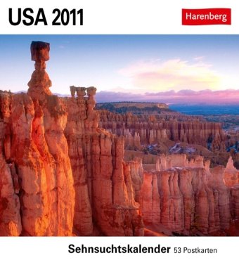 USA 2011: Sehnsuchts-Kalender. 53 heraustrennbare Farbpostkarten Books