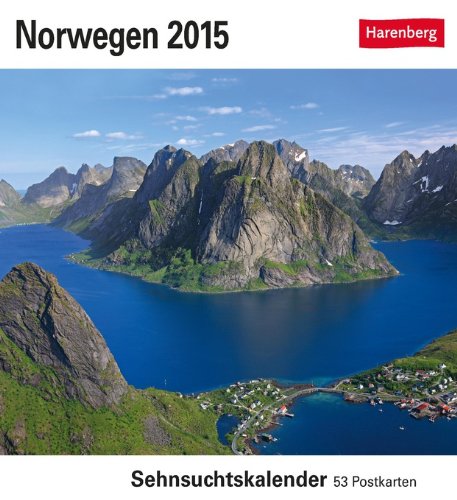 Product Image: Norwegen Sehnsuchtskalender 2015: Sehnsuchtskalender, 53 Postkarten