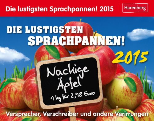 Die lustigsten Sprachpannen! Humorkalender 2015: Versprecher, Verschreiber und andere Verirrungen Manga
