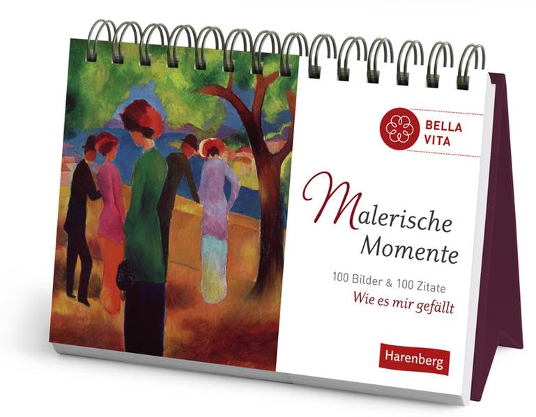 Malerische Momente Geschenkbuch: 100 Bilder & 100 Zitate, wie es mir gefällt Film, Art & Culture