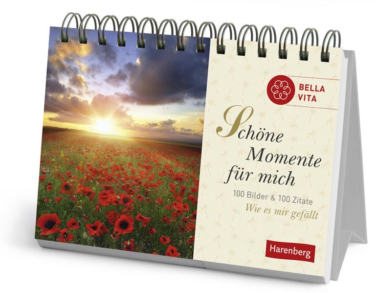 Schöne Momente für mich Geschenkbuch: 100 Bilder & 100 Zitate, wie es mir gefällt Lifestyle