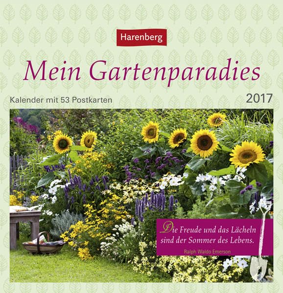 Mein Gartenparadies - Kalender 2017: Kalender mit 53 Postkarten Leisure, Home & Garden