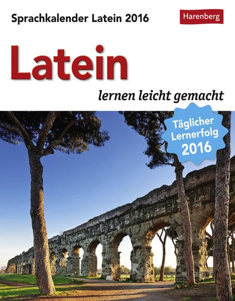 Sprachkalender Latein 2016: Latein lernen leicht gemacht Leisure, Home & Garden