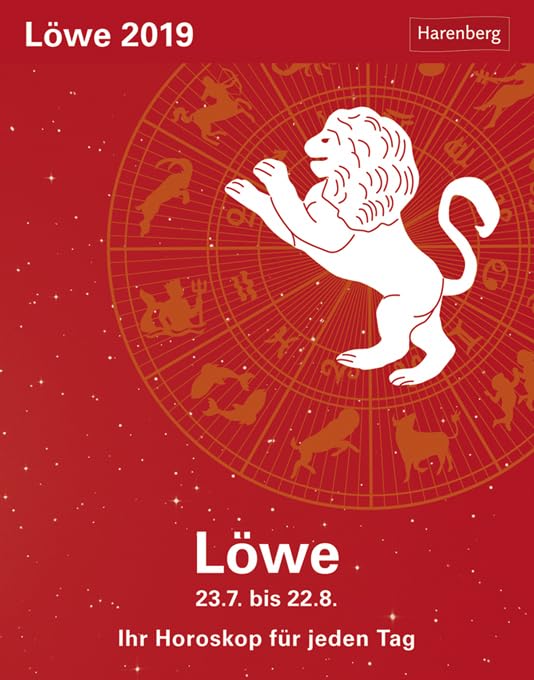 Löwe - Kalender 2019: Ihr Horoskop für jeden Tag Leisure, Home & Garden