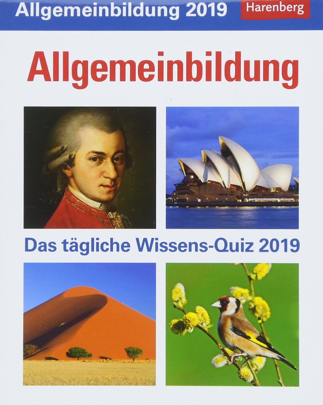 Allgemeinbildung - Kalender 2019: Das tägliche Wissens-Quiz Leisure & Fun