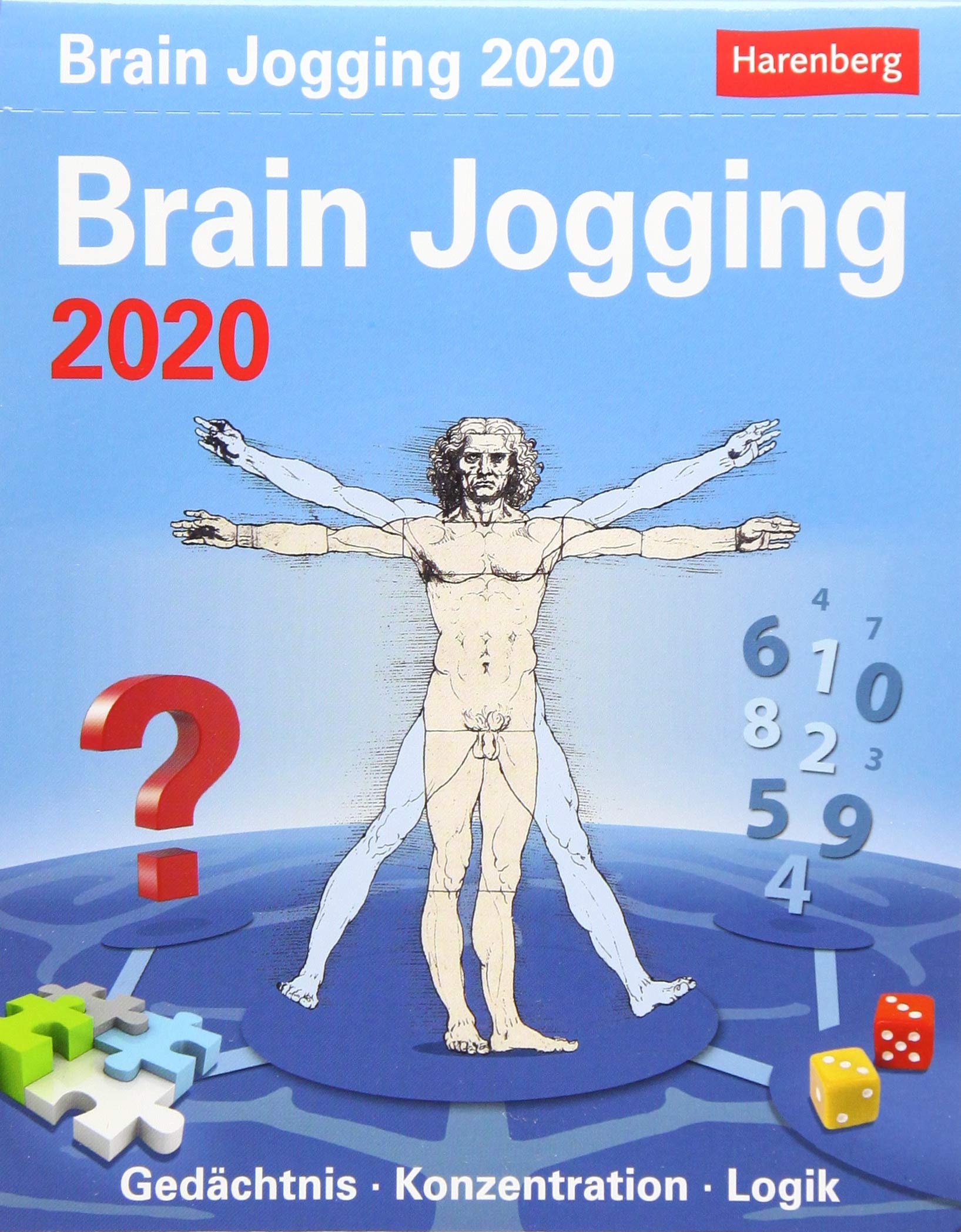 Brain Jogging Wissenskalender. Tischkalender 2020. Tageskalendarium. Blockkalender. Format 12,5 x 16 cm: Gedächtnis, Konzentration, Logik Business, Finance & Career