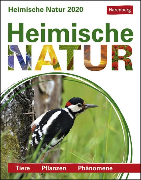 Heimische Natur Wissenskalender. Tischkalender 2020. Tageskalendarium. Blockkalender. Format 12,5 x 16 cm: Tiere, Pflanzen, Phänomene Leisure, Home & Garden