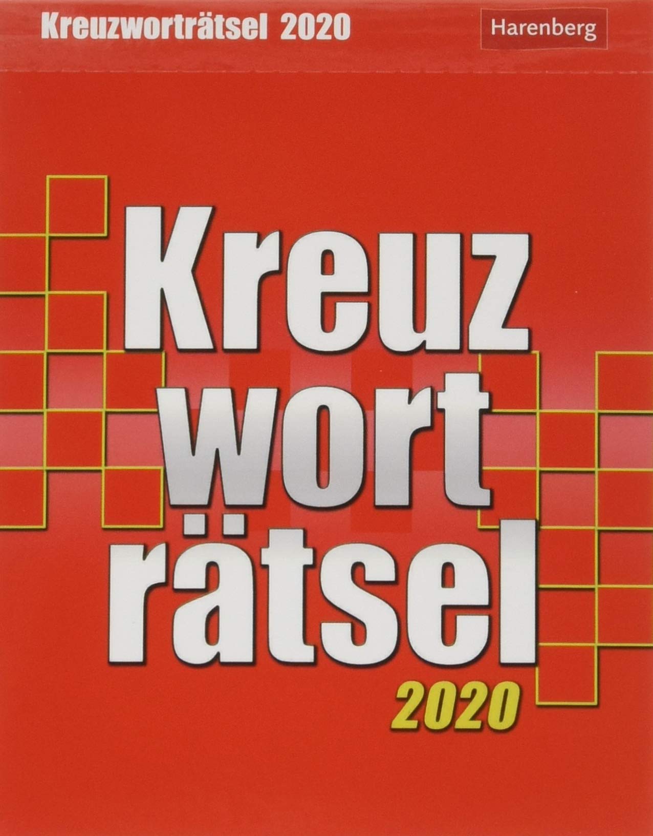 Kreuzworträtsel Wissenskalender. Tischkalender 2020. Tageskalendarium. Blockkalender. Format 11 x 14 cm Leisure, Home & Garden