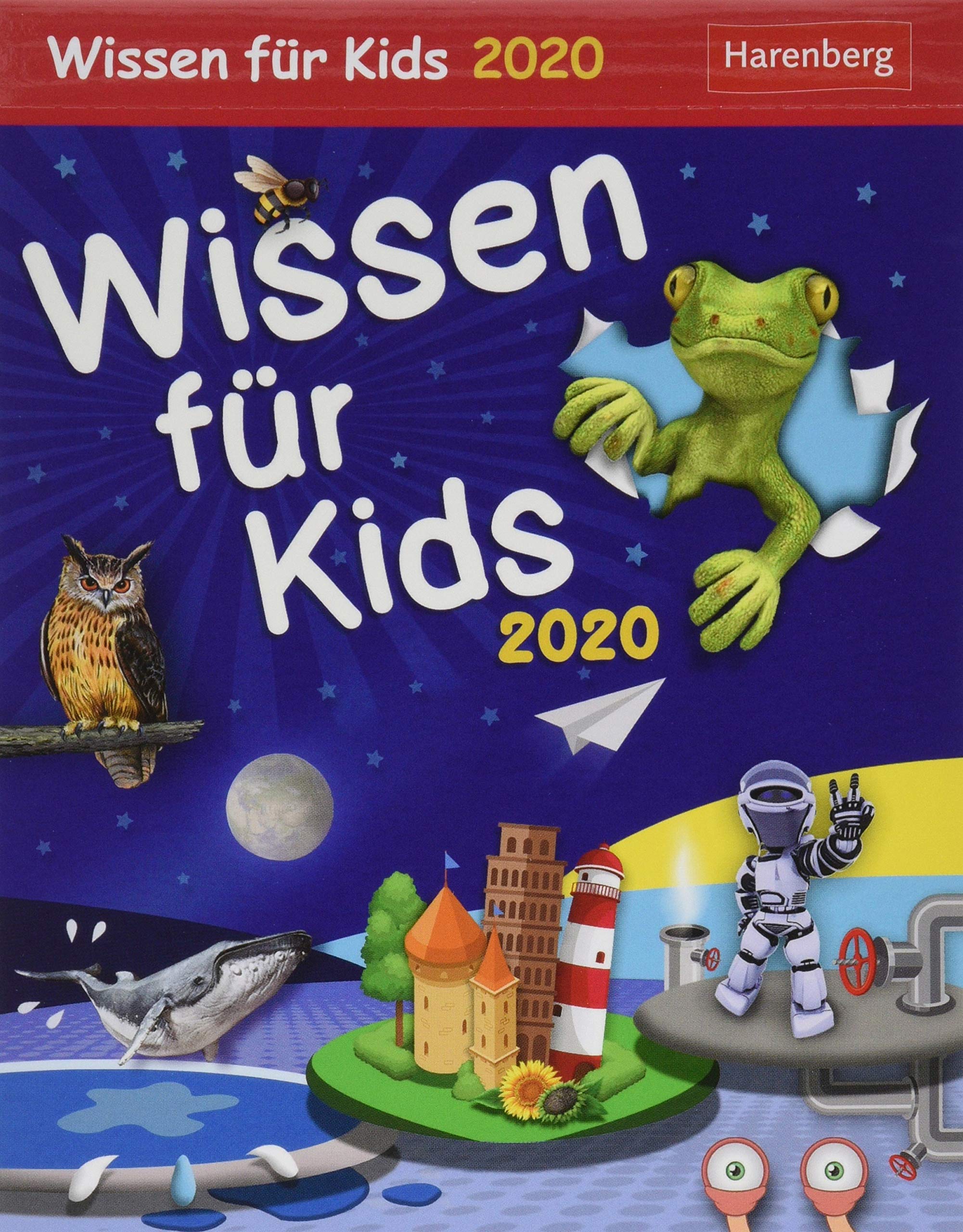 Wissen für Kids Kinderkalender. Tischkalender 2020. Tageskalendarium. Blockkalender. Format 12,5 x 16 cm Leisure, Home & Garden