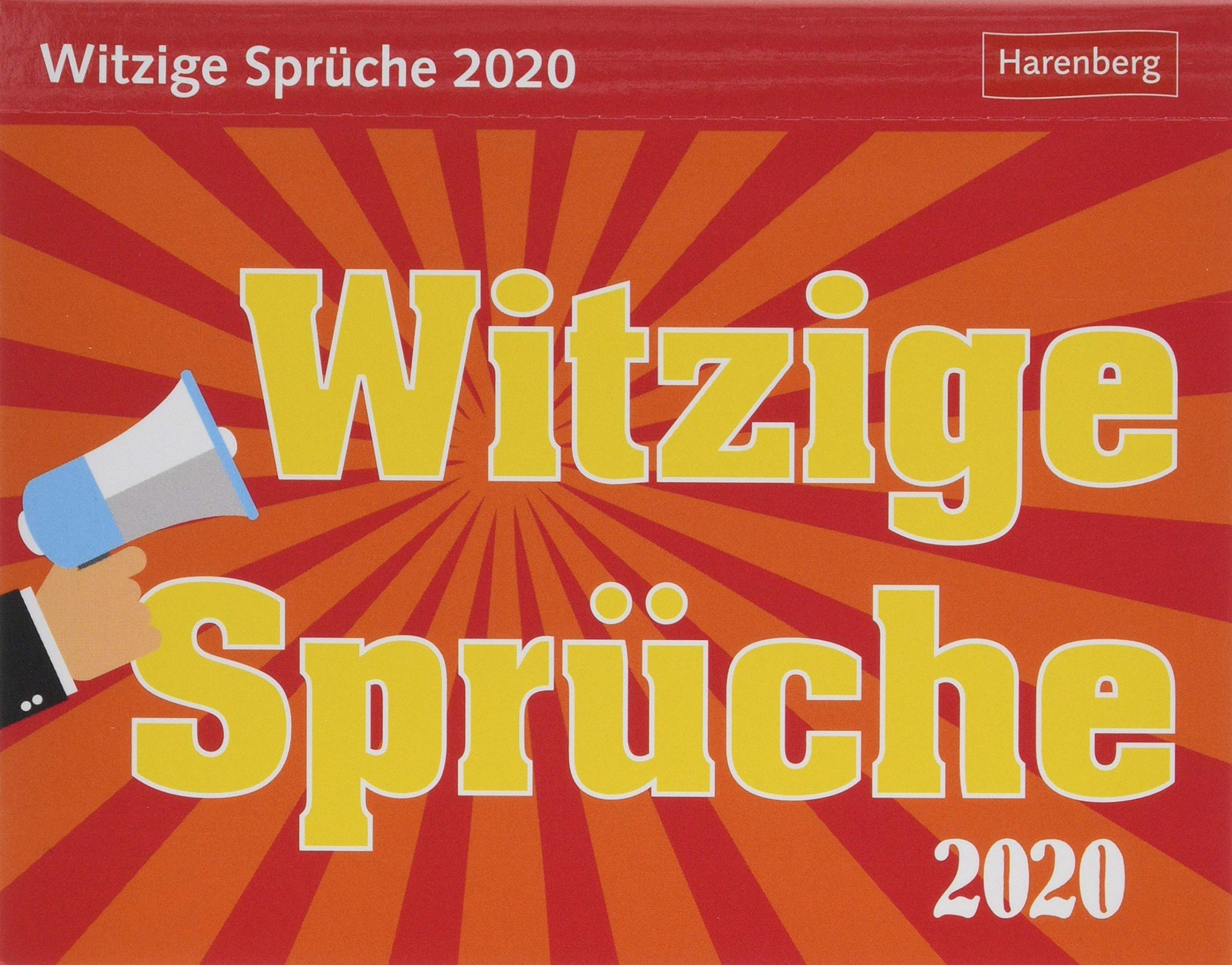 Witzige Sprüche Humorkalender. Tischkalender 2020. Tageskalendarium. Blockkalender. Format 14 x 11 cm Leisure, Home & Garden