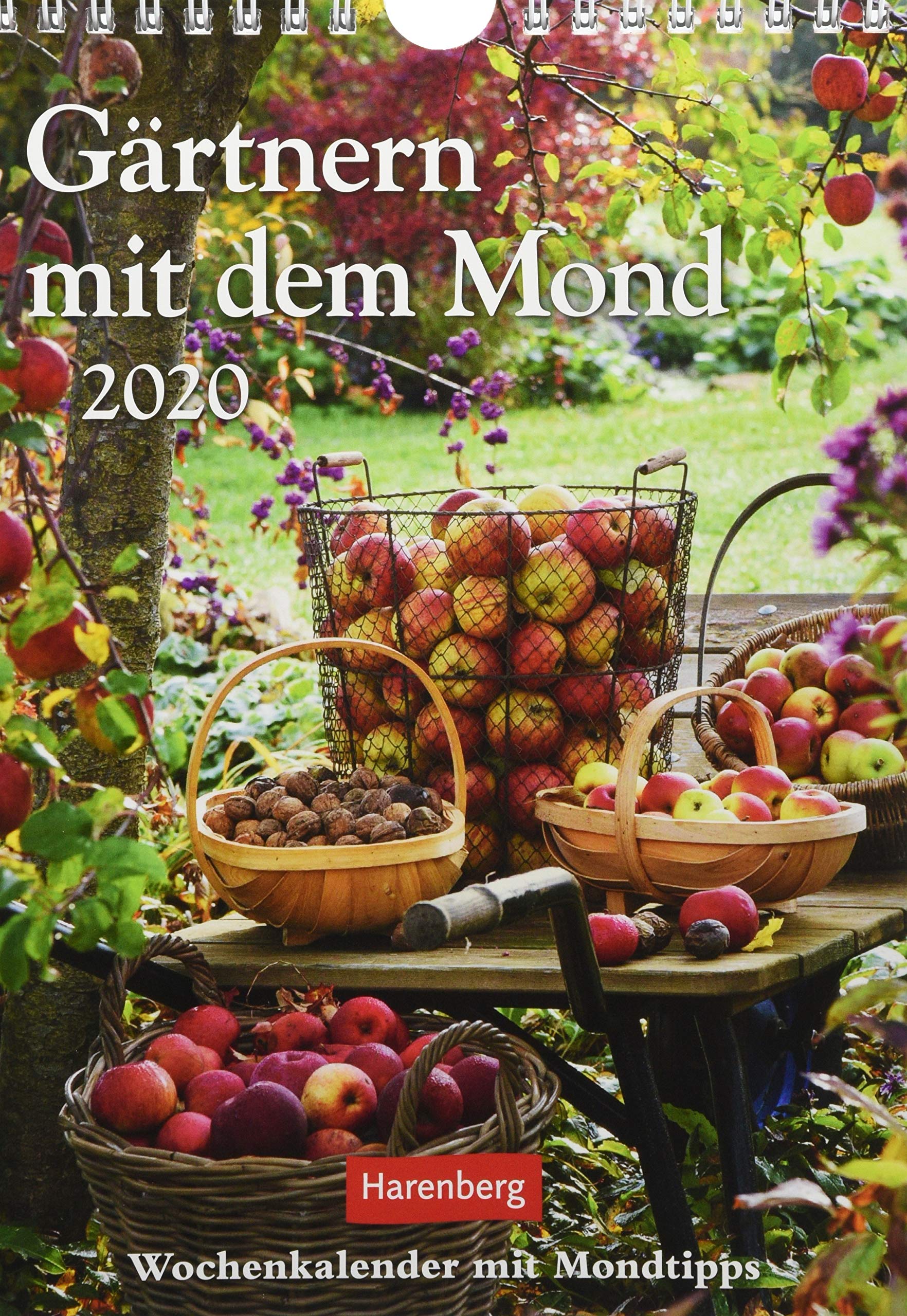 Gärtnern mit dem Mond Wochenkalender. Wandkalender 2020. Wochenkalendarium. Spiralbindung. Format 16,5 x 23 cm: Wochenkalender mit Mondtipps Leisure, Home & Garden