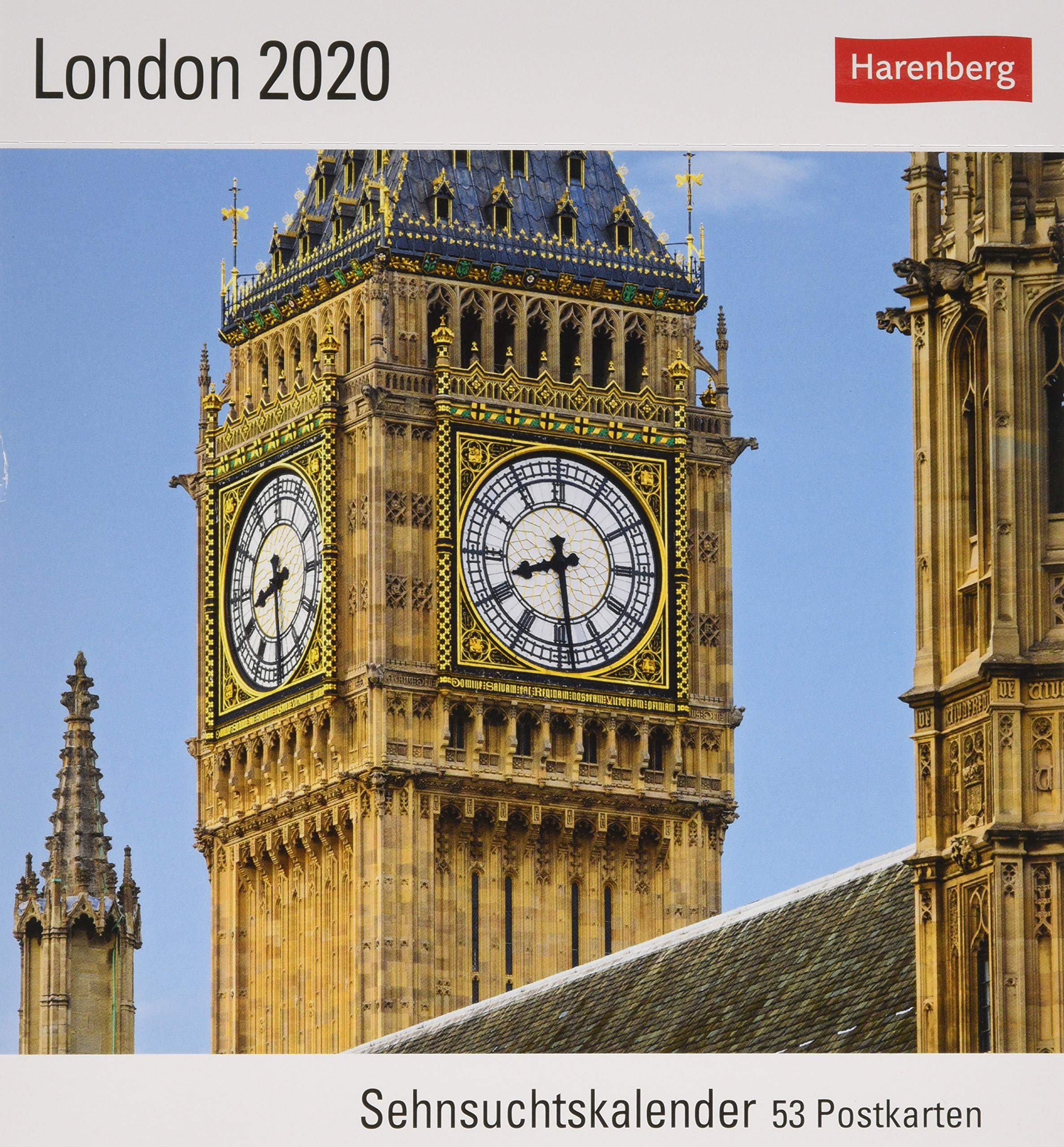 London Postkartenkalender 2020. Wochenkalendarium. Blockkalender. Format 16 x 17,5 cm: Sehnsuchtskalender, 53 Postkarten Leisure, Home & Garden