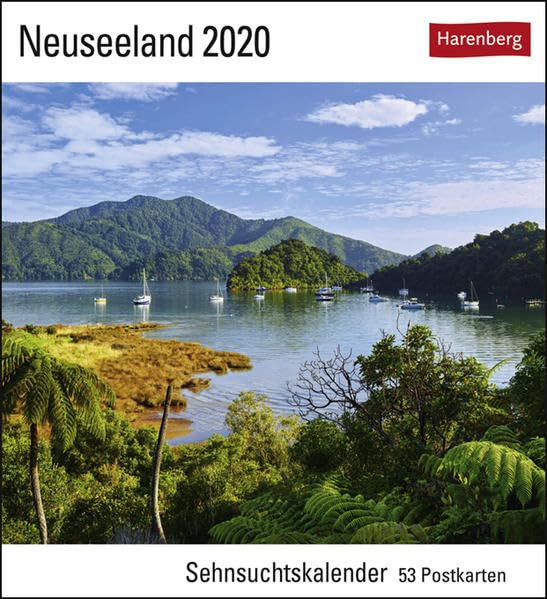 Neuseeland Postkartenkalender 2020. Wochenkalendarium. Blockkalender. Format 16 x 17,5 cm: Sehnsuchtskalender, 53 Postkarten Leisure, Home & Garden