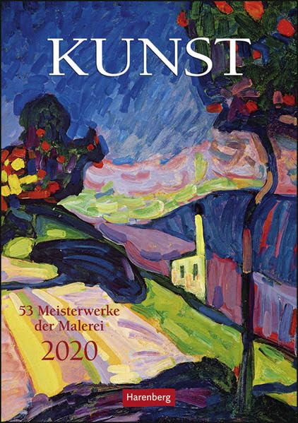Kunst Wochen-Kulturkalender. Wandkalender 2020. Wochenkalendarium. Spiralbindung. Format 25 x 35,5 cm: 53 Meisterwerke der Malerei Leisure, Home & Garden