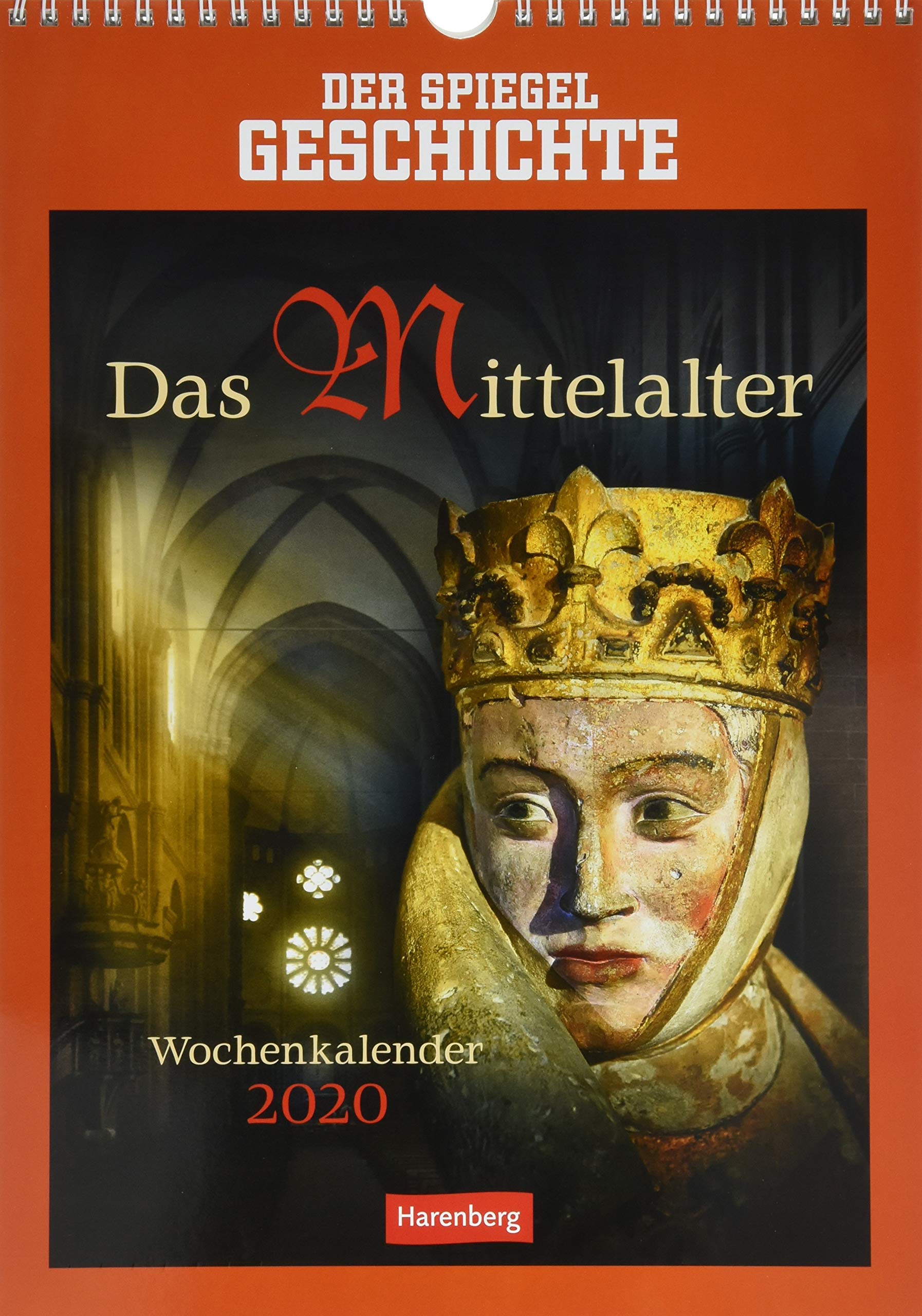 SPIEGEL Geschichte Das Mittelalter Wochen-Kulturkalender. Wandkalender 2020. Wochenkalendarium. Spiralbindung. Format 25 x 35,5 cm: Wochenkalender Leisure, Home & Garden