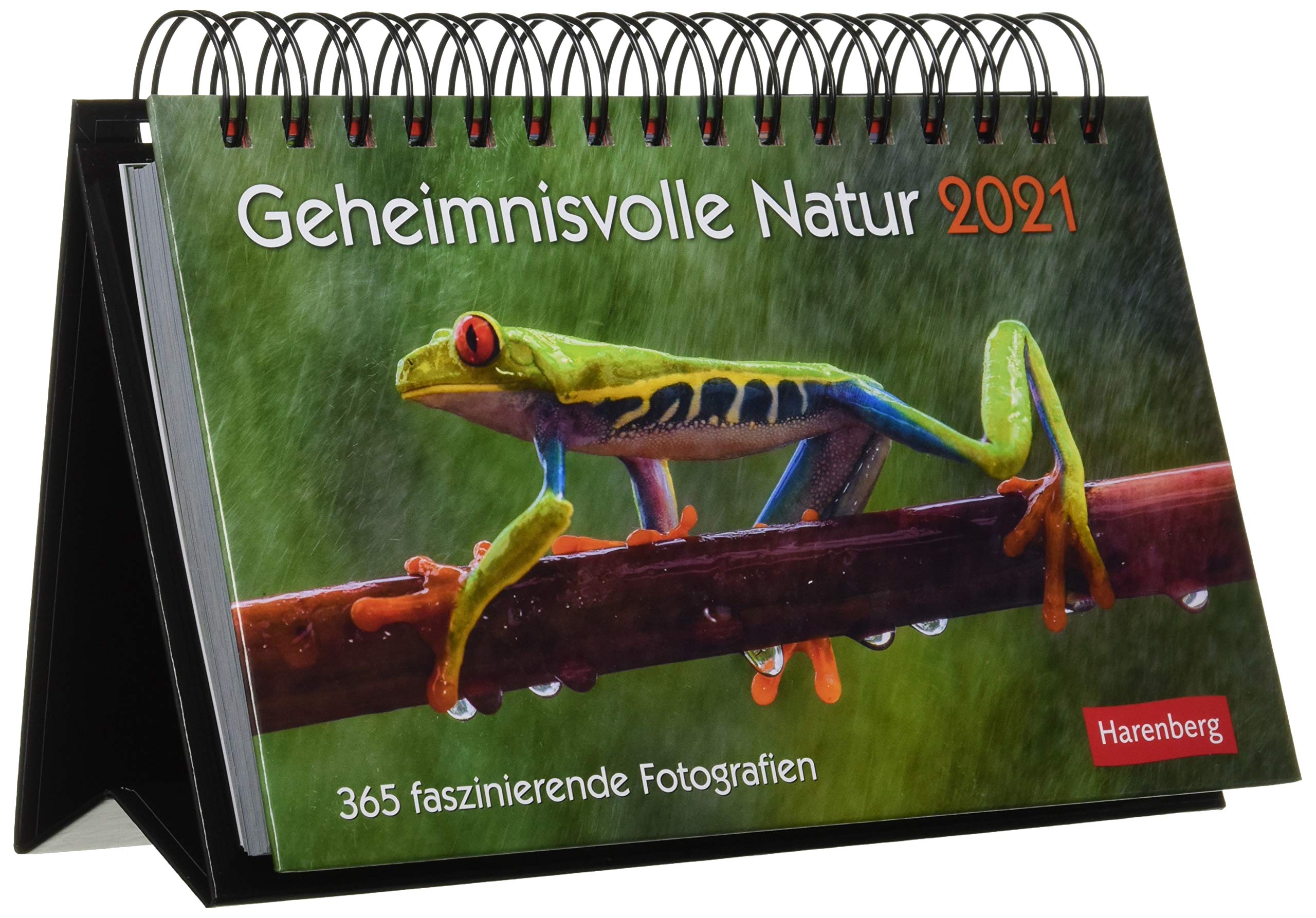 Geheimnisvolle Natur Premiumkalender 2021 - Tagesabreißkalender zum Aufstellen - Tischkalender mit hochwertigen Farbfotografien - in Geschenkbox - Format 23 x 17 cm: 365 faszinierende Fotografien Leisure, Home & Garden
