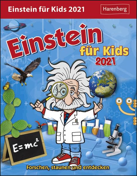 Einstein für Kids Kalender 2021: Forschen, staunen und entdecken Leisure, Home & Garden