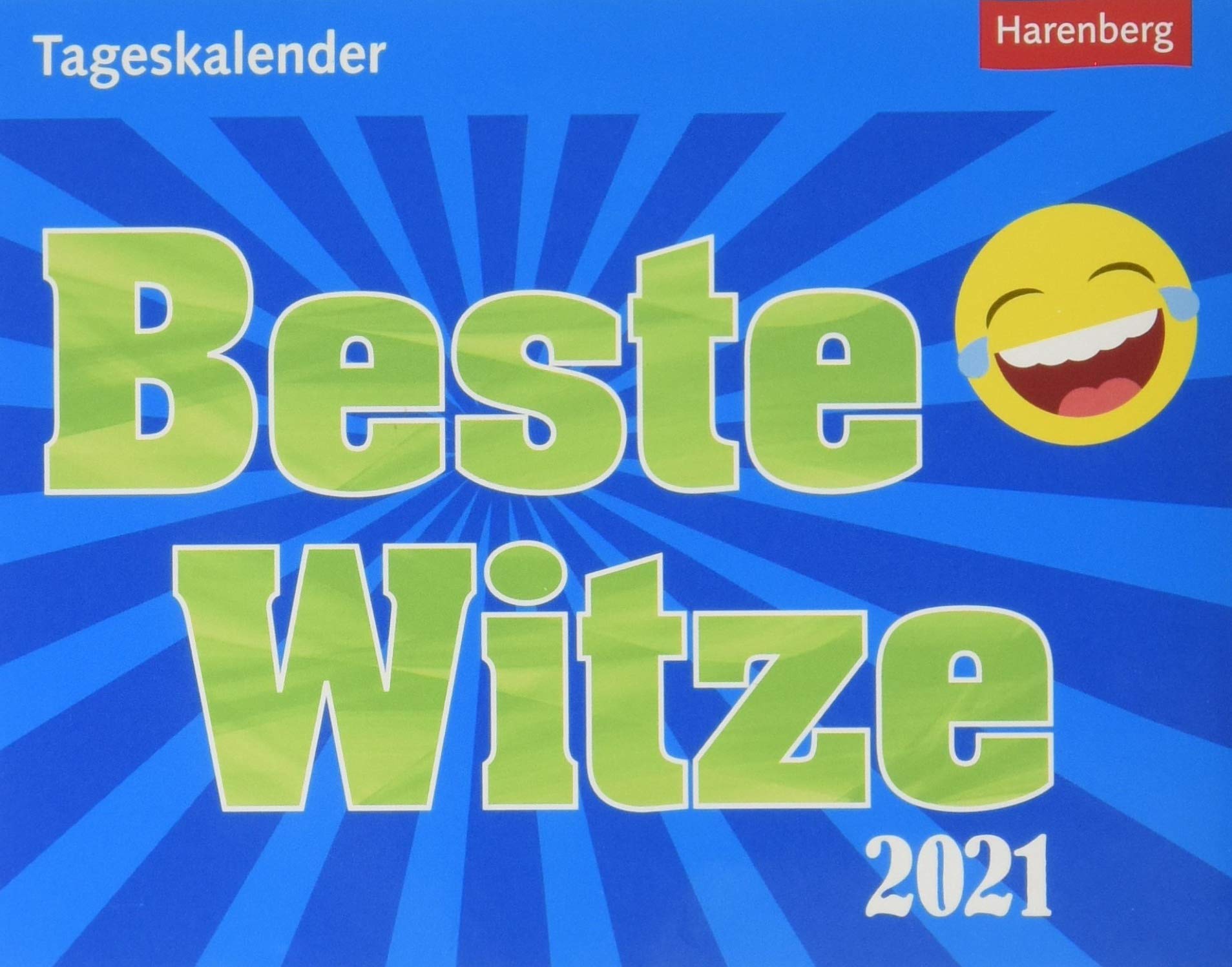 Beste Witze Tagesabreißkalender 2021 - Tischkalender zum Aufstellen oder Aufhängen - mit Scherzfragen und spritzigen Pointen - Format 14 x 11 cm Leisure, Home & Garden