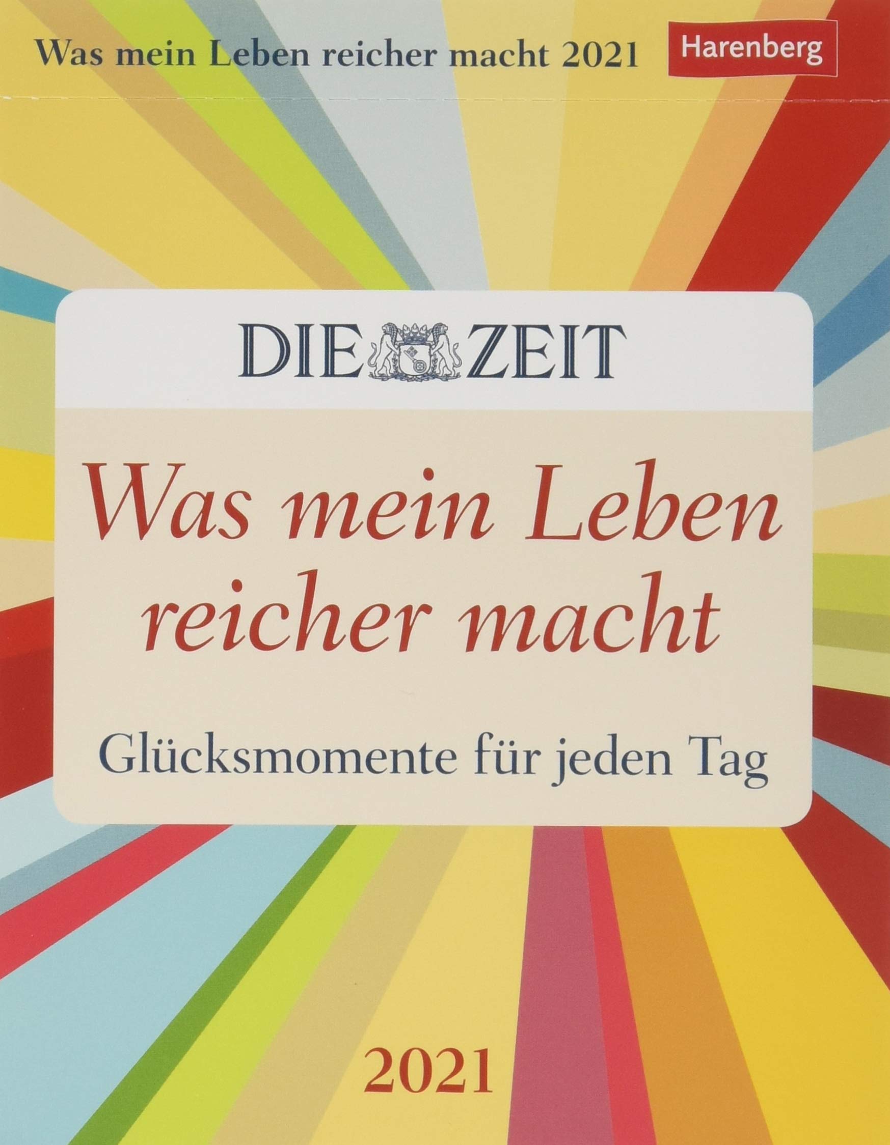 Was mein Leben reicher macht Kalender 2021: Glücksmomente für jeden Tag Leisure, Home & Garden