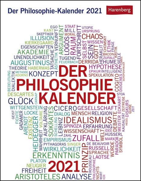 Der Philosophie-Kalender Kalender 2021 Leisure, Home & Garden