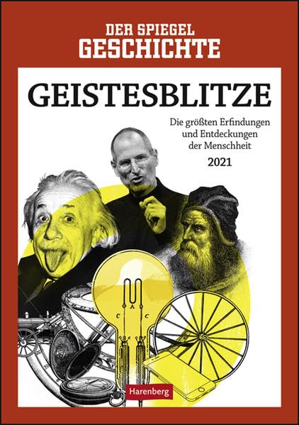 SPIEGEL Geschichte Geistesblitze Kalender 2021: Die größten Erfindungen und Entdeckungen der Menschheit Leisure, Home & Garden