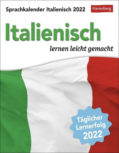 Sprachkalender Italienisch Kalender 2022: Italienisch lernen leicht gemacht Leisure, Home & Garden