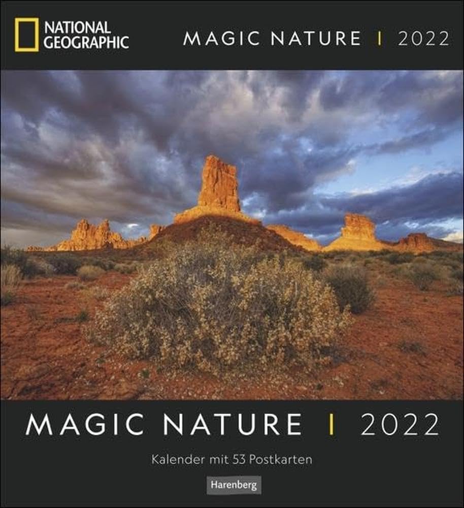 Magic Nature Postkartenkalender National Geographic Kalender 2022 Calendars