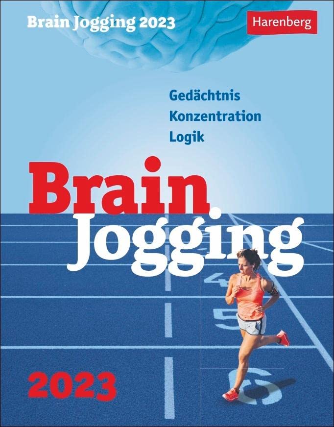 Brain Jogging Tagesabreißkalender 2023: Gedächtnis, Konzentration, Logik book