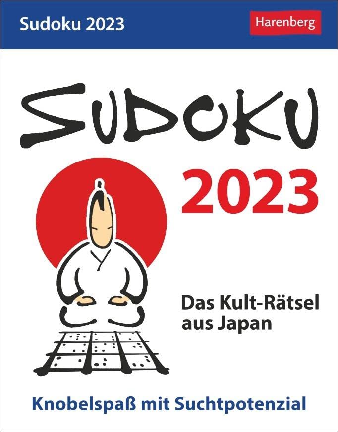 Sudoku Tagesabreißkalender 2023: Das Kult-Rätsel aus Japan book