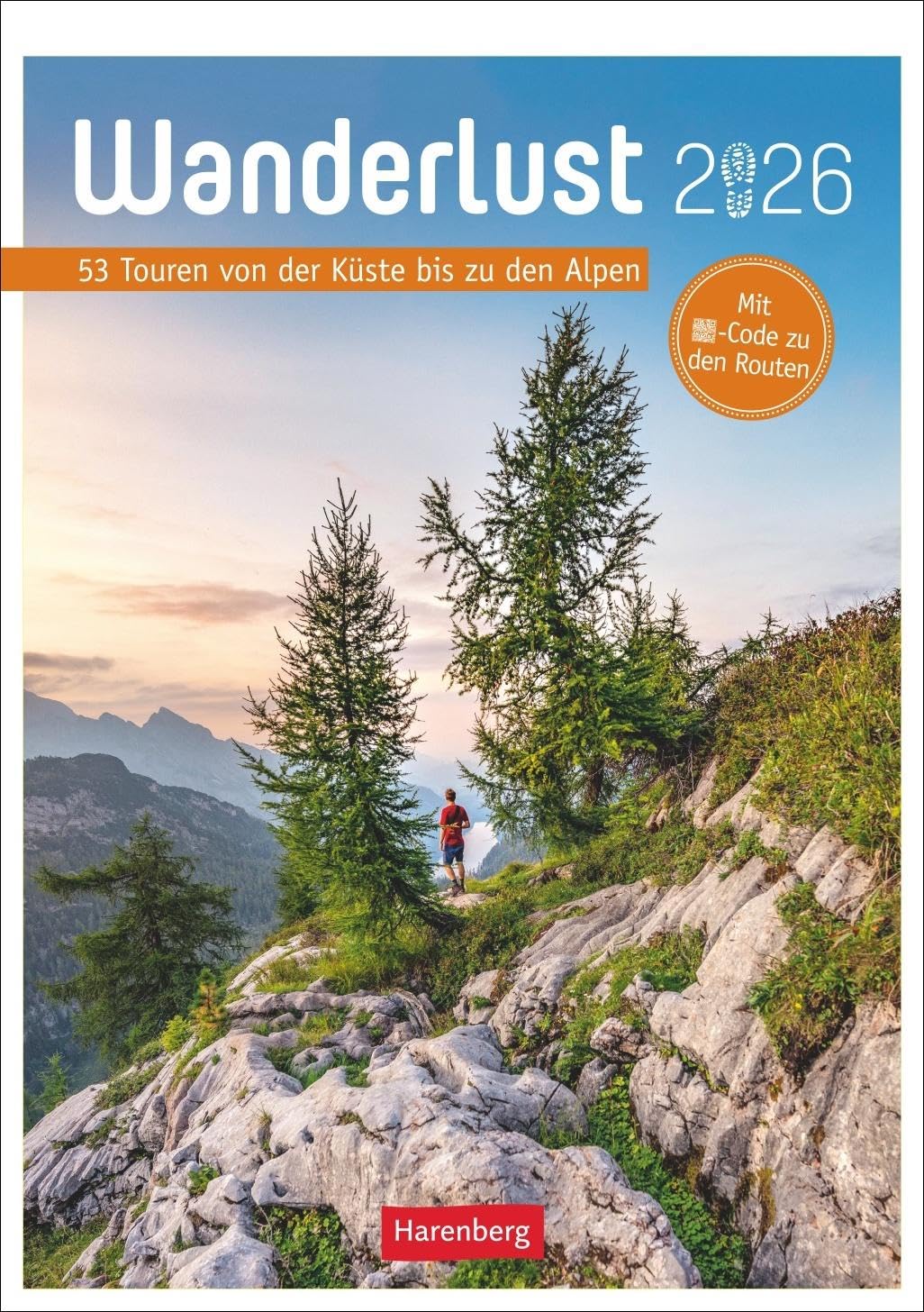 Wanderlust Wochen-Kulturkalender 2026 - 53 Touren von Sylt bis zu den Alpen: Fotokalender mit den schönsten Wanderwegen Deutschlands und Europas. ... (Wochen-Kulturkalender Harenberg) Leisure, Home & Garden
