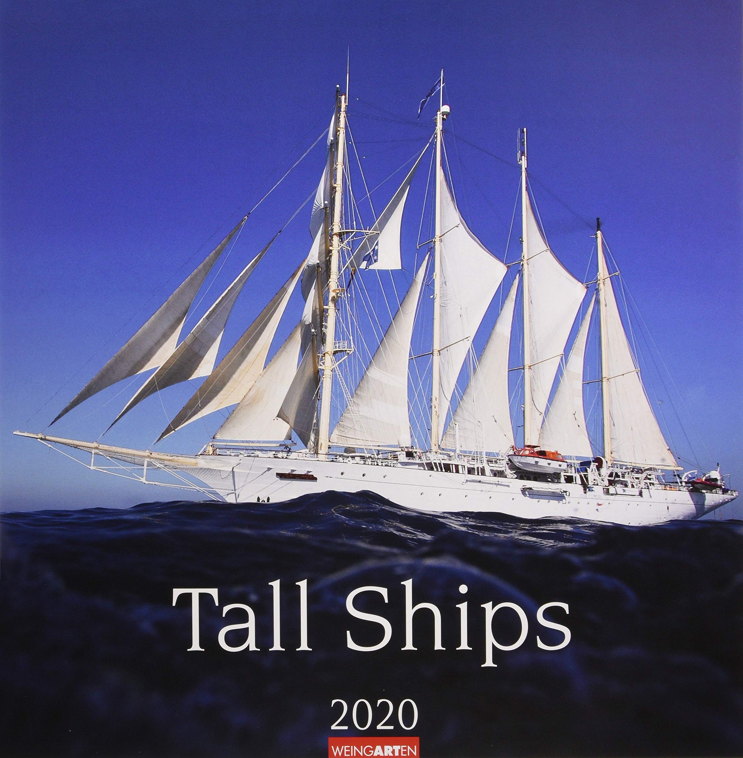 Tall Ships. Wandkalender 2020. Monatskalendarium. Spiralbindung. Format 46 x 48 cm Leisure, Home & Garden