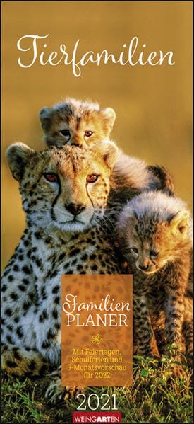 Familienplaner Tierfamilien - Kalender 2021 book