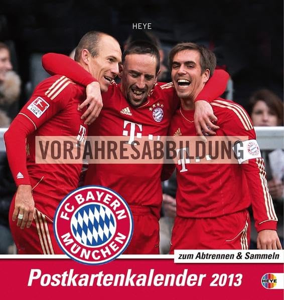 FC Bayern München Sammelkartenkalender 2014 Leisure & Fun