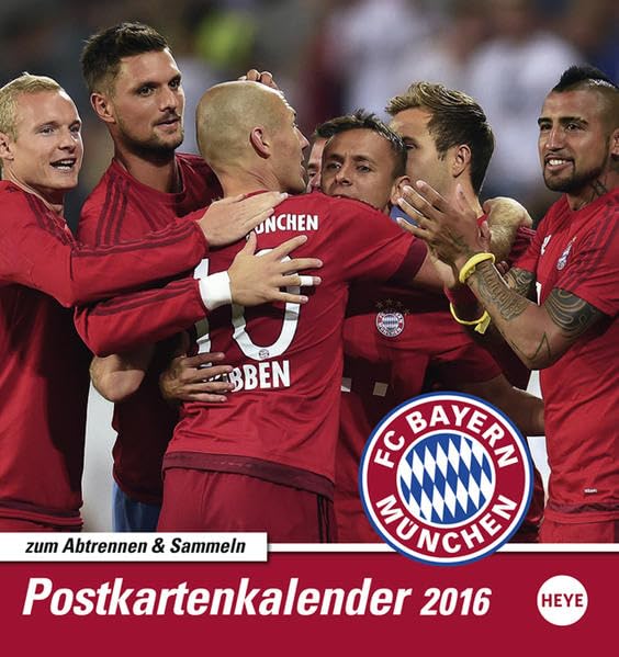 FC Bayern München Sammelkartenkalender 2016: Kalender zum Aufstellen oder Hängen mit heraustrennbaren Postkarten Leisure, Home & Garden
