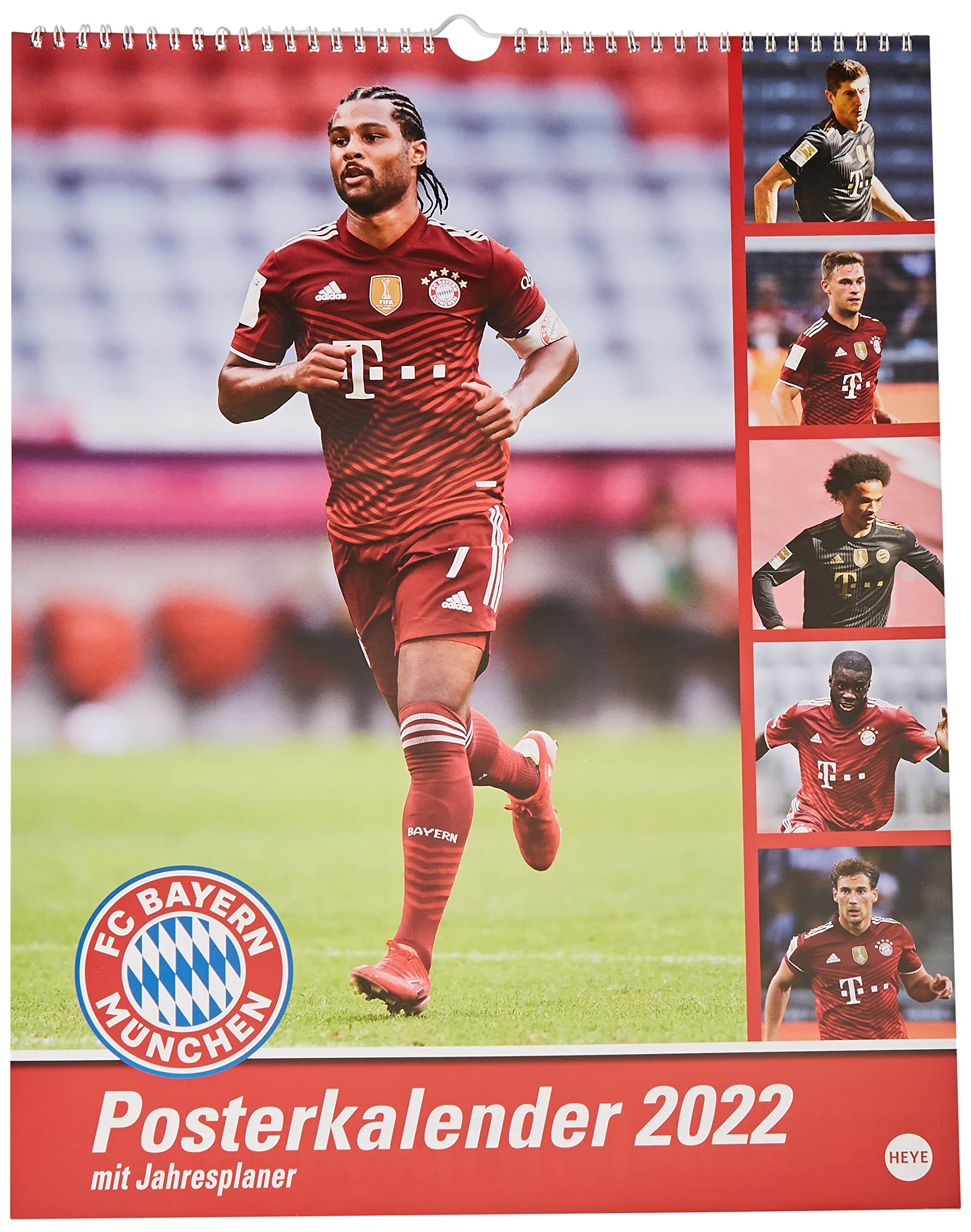 FC Bayern München Posterkalender 2022 Leisure, Home & Garden