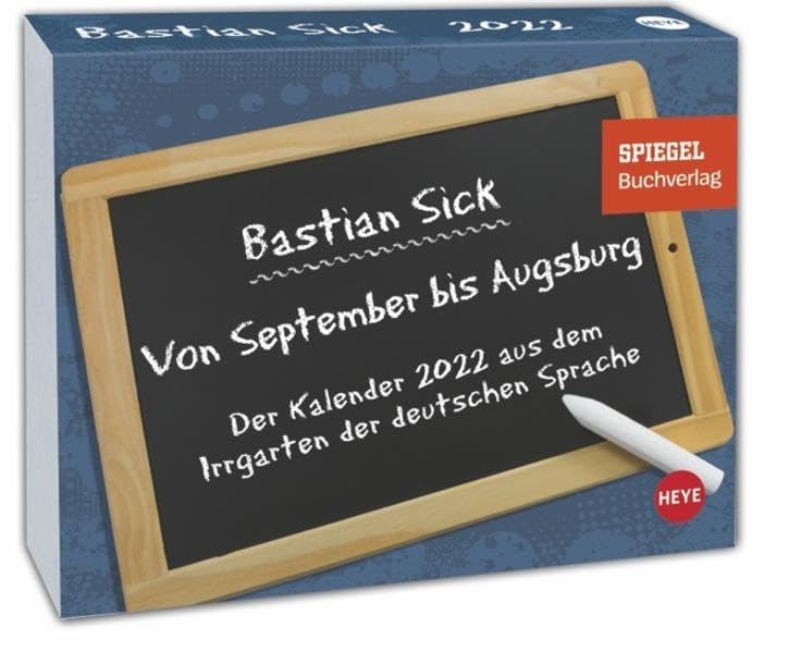 Bastian Sick Tagesabreißkalender 2022: Von Karlfreitag bis Oktobert Leisure, Home & Garden