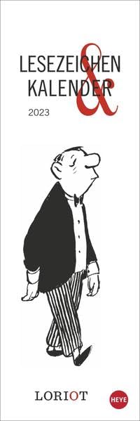 Loriot Lesezeichen & Kalender 2023. Die perfekte kleine Aufmerksamkeit zu Weihnachten. Zuerst Kalender, dann Lesezeichen mit Loriots humoristischen Motiven. Manga