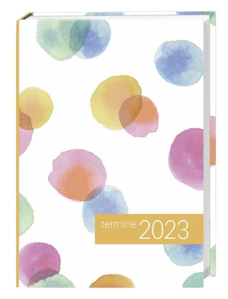 Punkte Kalenderbuch 2023 - flexibler Umschlag - times&more Terminkalender - Taschenkalender - Wochenplaner - Organzier mit Softcover - 160 Seiten - 11 x 15 cm book