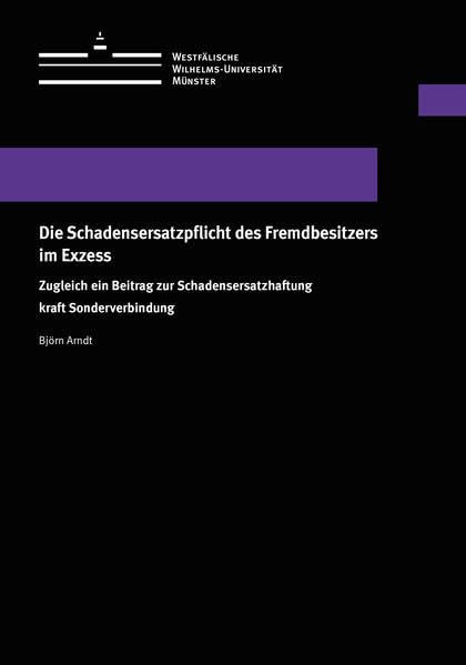 Die Schadensersatzpflicht des Fremdbesitzers im Exzess: Zugleich ein Beitrag zur Schadensersatzhaftung kraft Sonderverbindung book