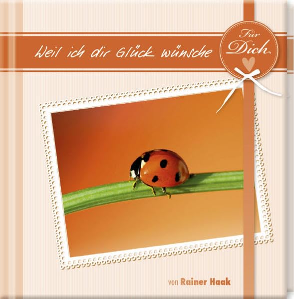 Geschenkbuch - Für dich, weil ich dir Glück wünsche - (11 x 11,5) Lifestyle