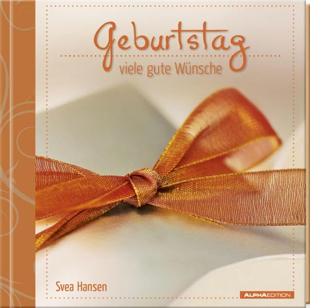 Geschenkbuch - Geburtstag - viele gute Wünsche - (11 x 11,5) Living & Furnishing