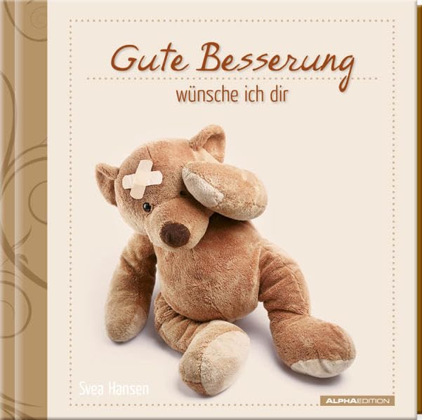 Geschenkbuch - Gute Besserung wünsche ich dir - (11 x 11,5) Lifestyle